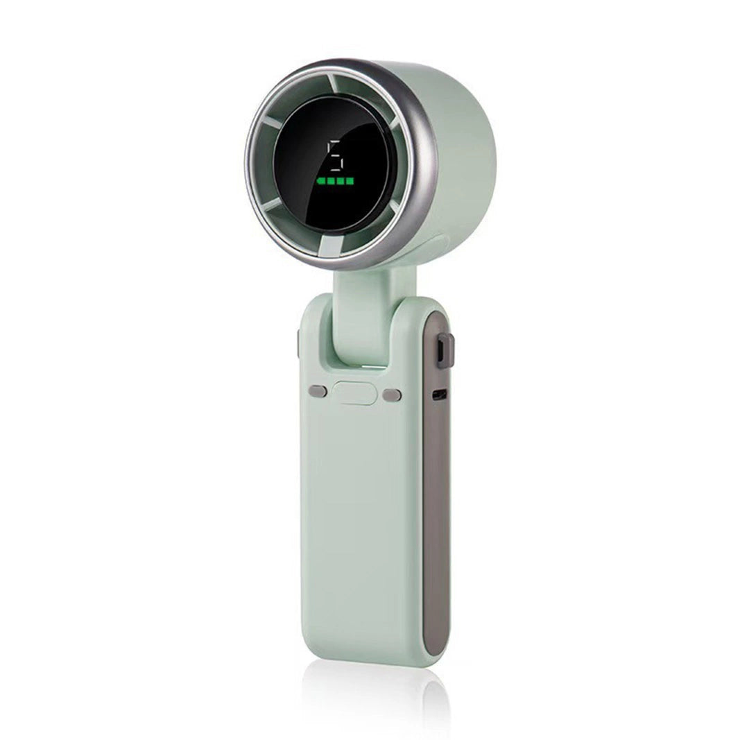 Portable Neck Fan with Digital Display