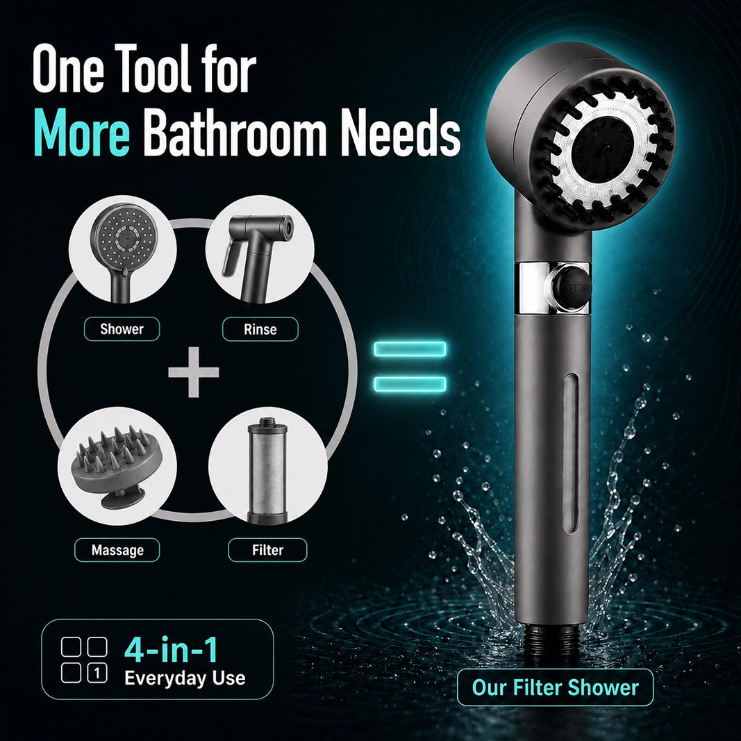 Cleaner Water. Stronger Pressure. Healthier Showers. - product detail image 4