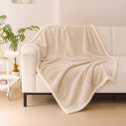 Waterproof Dog Blanket for Couch & Bed – Reversible Plush Pet Furniture Protector