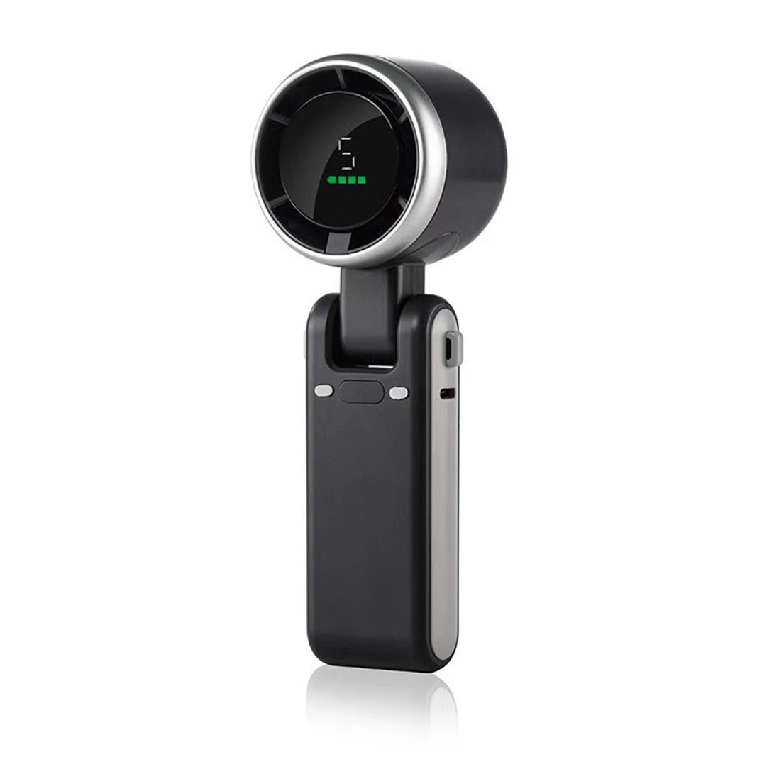 Portable Neck Fan with Digital Display