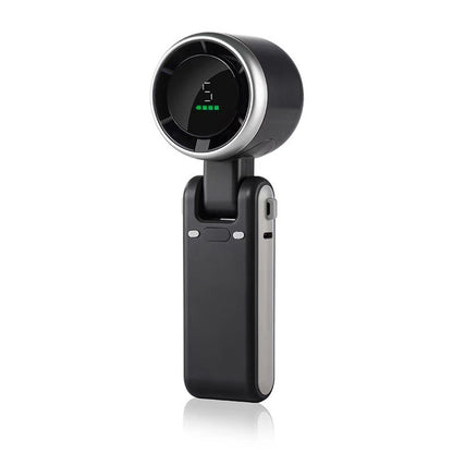 Portable Neck Fan with Digital Display