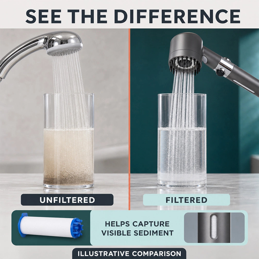 Cleaner Water. Stronger Pressure. Healthier Showers. - product detail image 1
