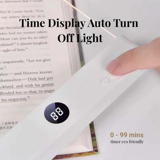 LED Reading Light for Books – Rechargeable Eye-Caring Book Lamp