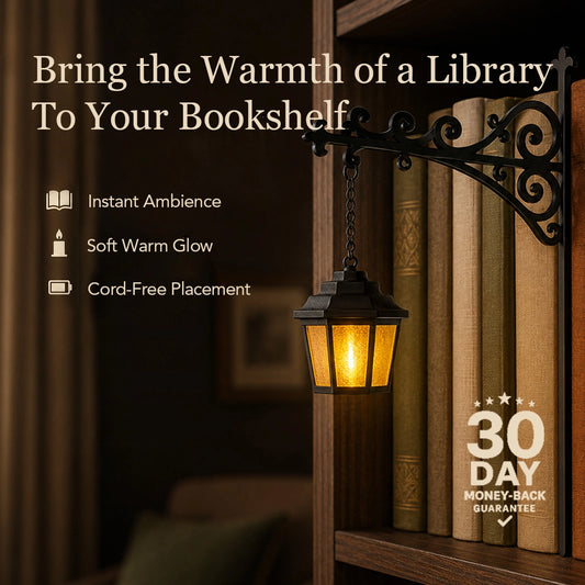 Turn Your Bookshelf Into a Cozy Library