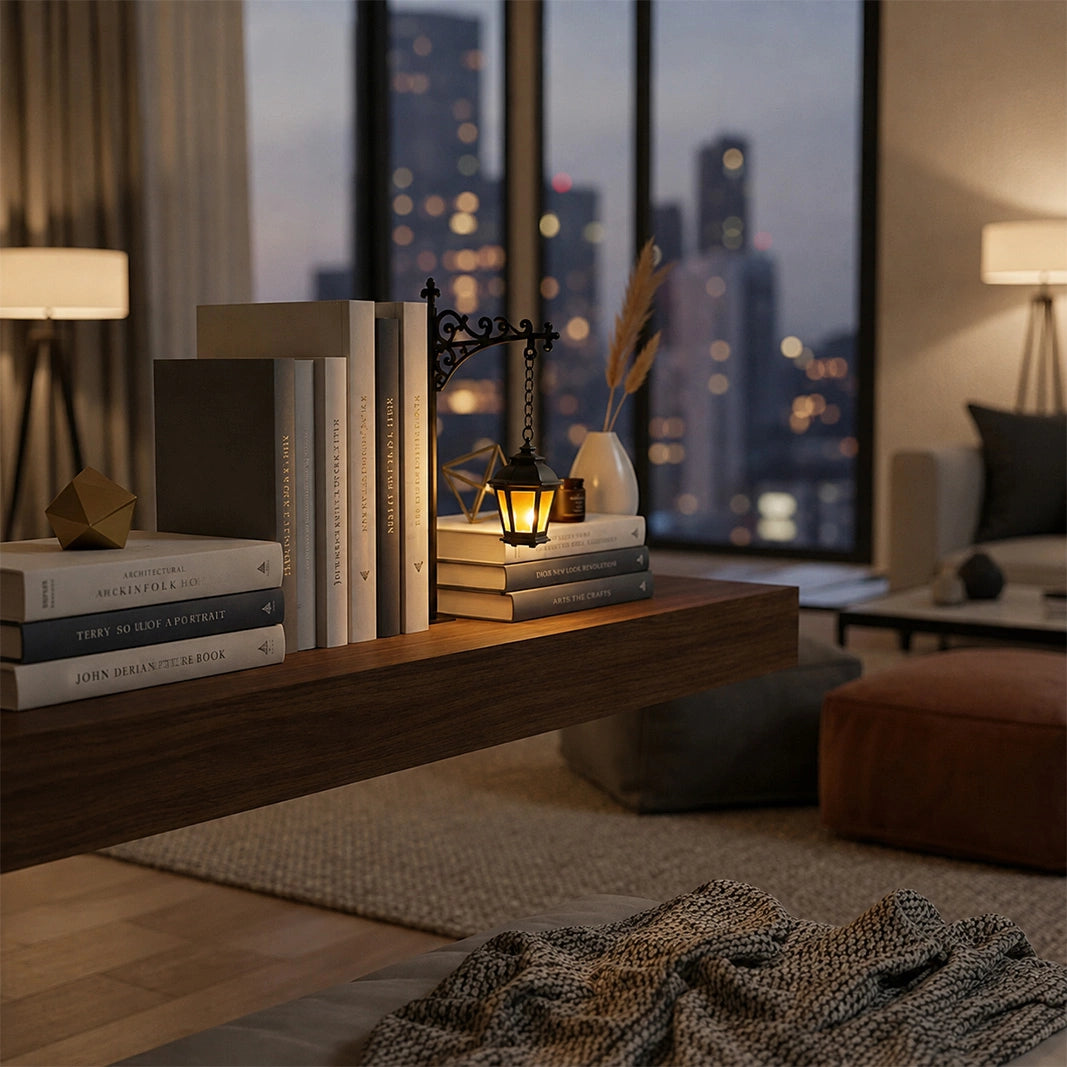 Turn Your Bookshelf Into a Cozy Library