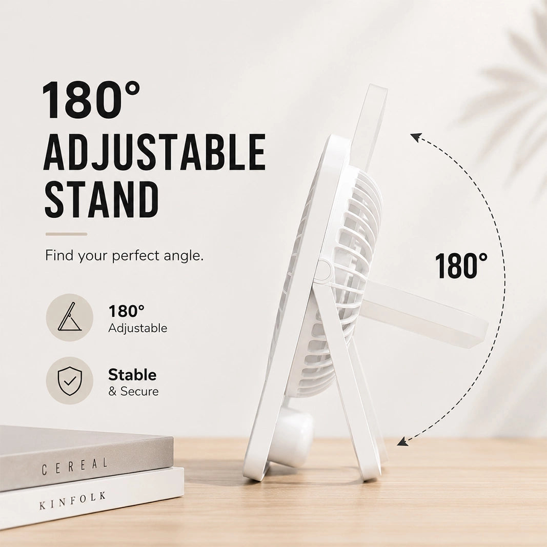 Portable 3-in-1 Desktop Fan