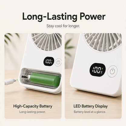 Portable 3-in-1 Desktop Fan