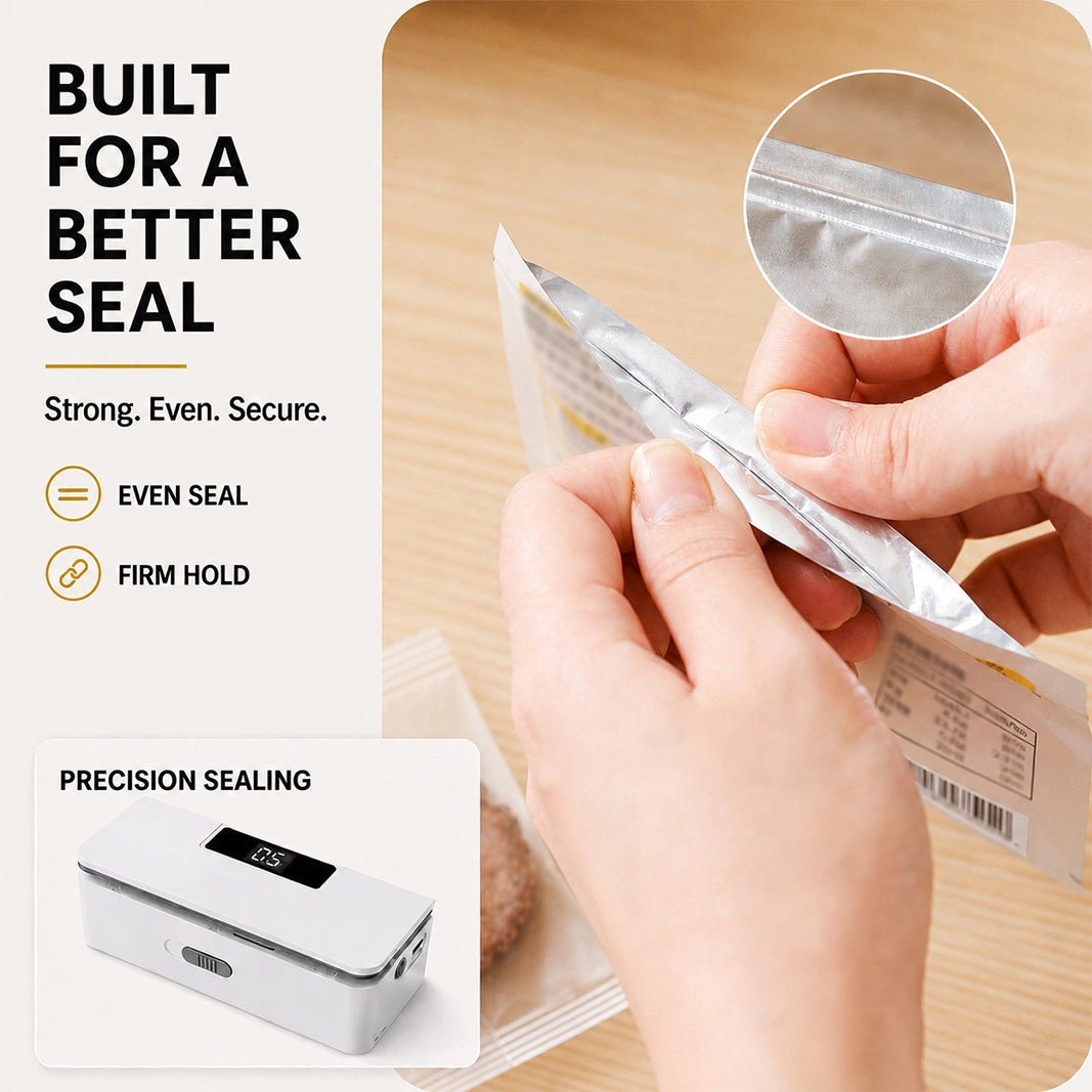Rechargeable Magnetic Bag Sealer