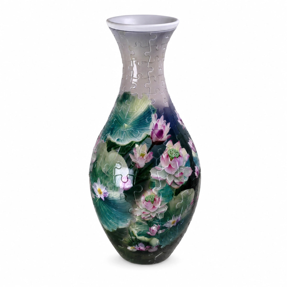 3D Puzzle Vase – Buildable Decorative Vase with 16 Artistic Designs