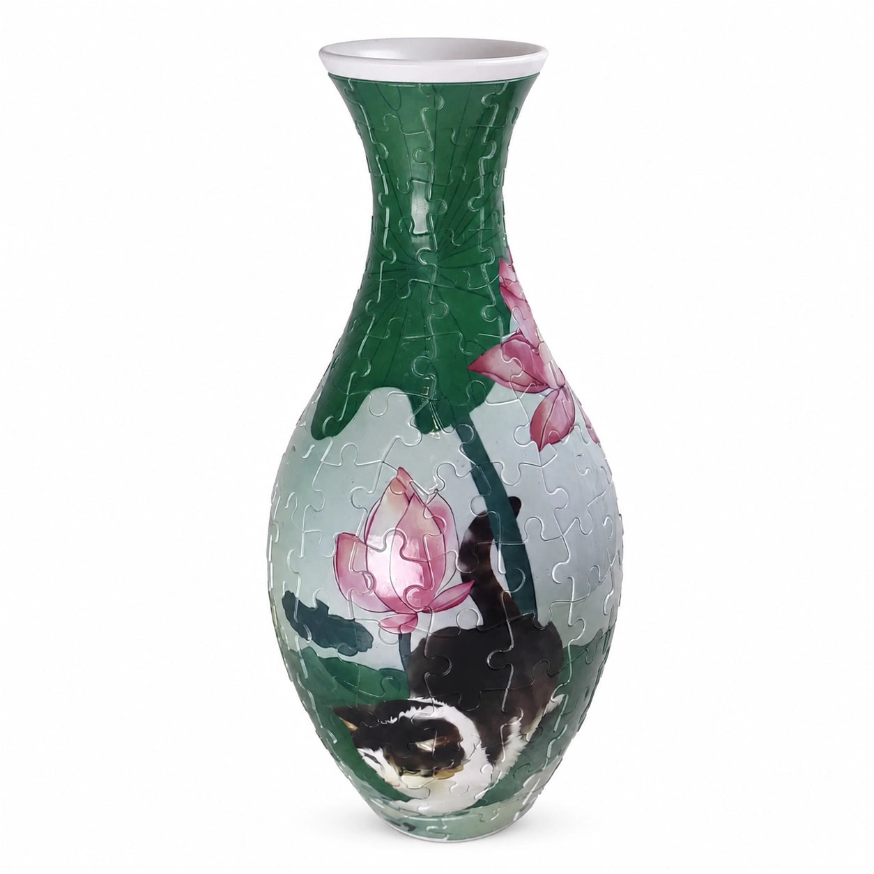 3D Puzzle Vase – Buildable Decorative Vase with 16 Artistic Designs