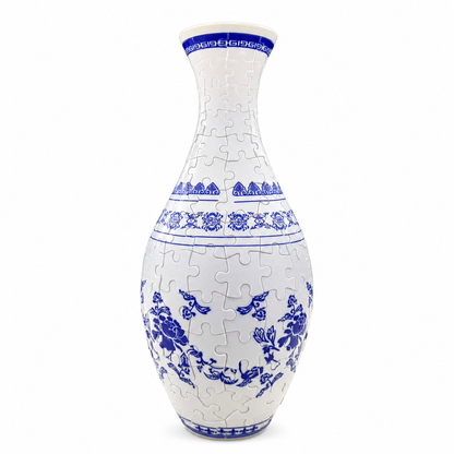 3D Puzzle Vase – Buildable Decorative Vase with 16 Artistic Designs