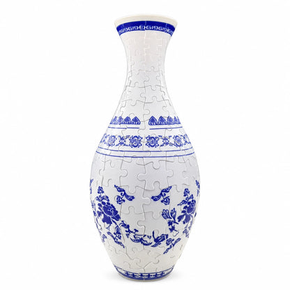3D Puzzle Vase – Buildable Decorative Vase with 16 Artistic Designs