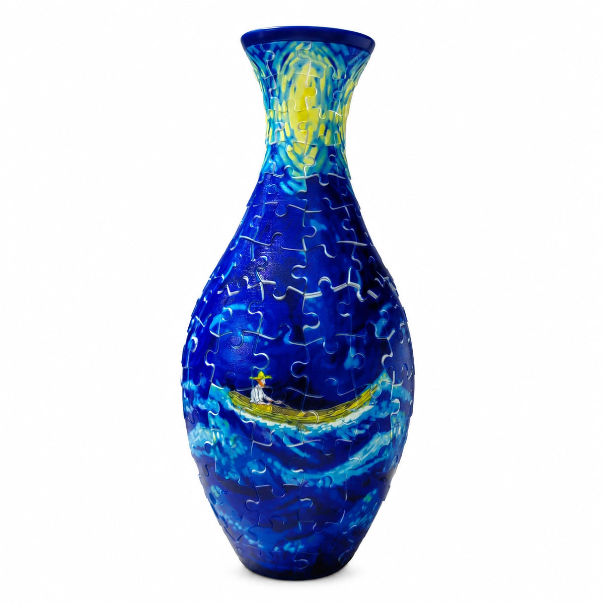 3D Puzzle Vase – Buildable Decorative Vase with 16 Artistic Designs