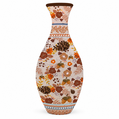 3D Puzzle Vase – Buildable Decorative Vase with 16 Artistic Designs
