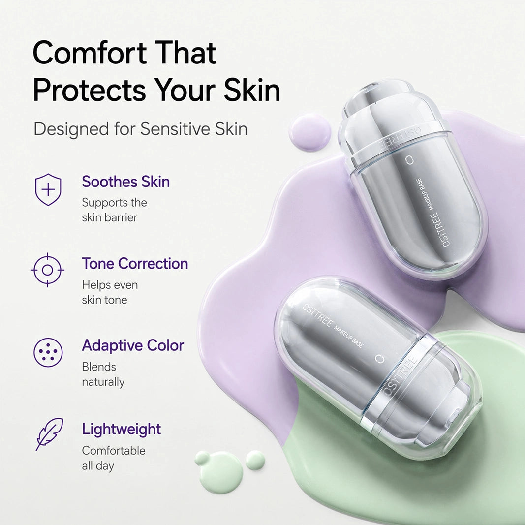 OSITREE Adaptive Color Correcting Makeup Primer Set (2 × 32g)