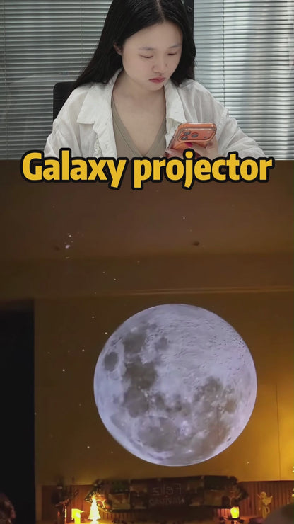 Planetarium Projector Pro | Galaxy Star Projector with 13 Projection Slides, Bluetooth & White Noise