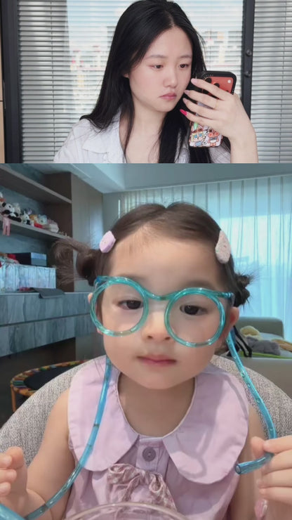 Crazy Straw Glasses – Turn Every Sip Into Fun!
