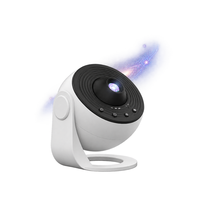 Planetarium Projector Pro | Galaxy Star Projector with 13 Projection Slides, Bluetooth & White Noise